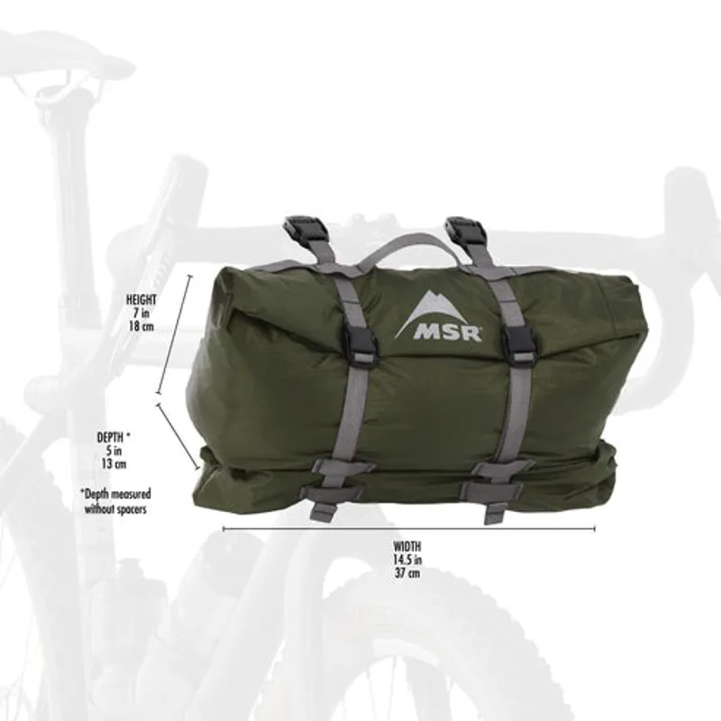 MSR Hubba Hubba 2 Person Bike Packing Tent Green-2