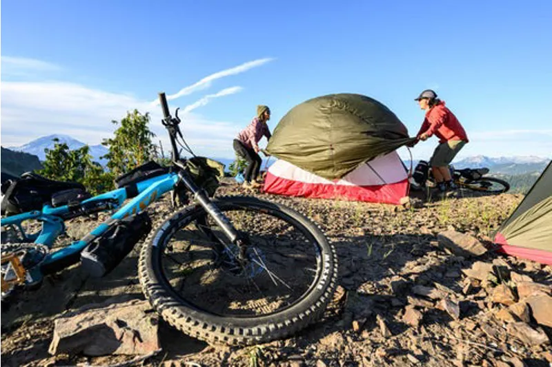 MSR Hubba Hubba 2 Person Bike Packing Tent Green-7