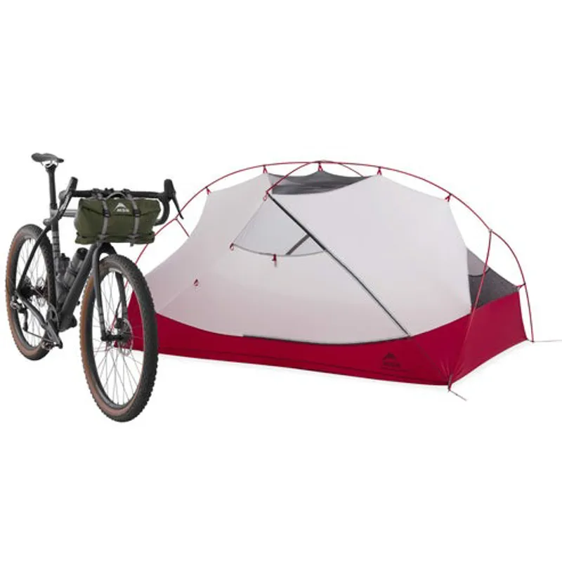 MSR Hubba Hubba 2 Person Bike Packing Tent Green-1