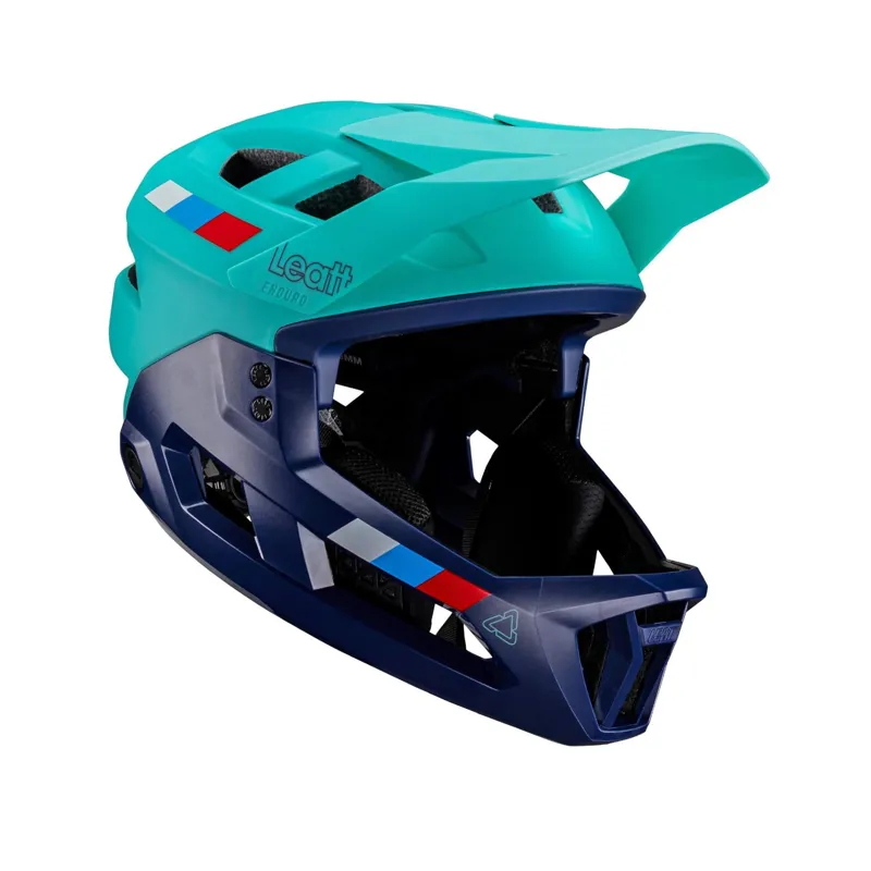 Leatt Enduro 2.0 Junior MTB Helmet Aqua 