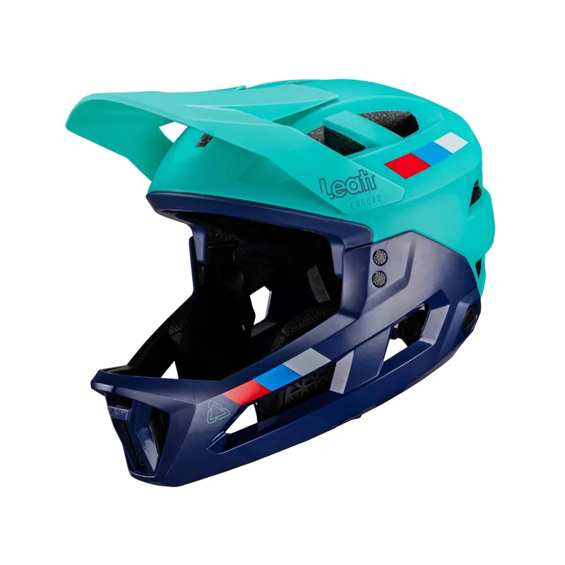 Leatt Enduro 2.0 Junior MTB Helmet Aqua -2