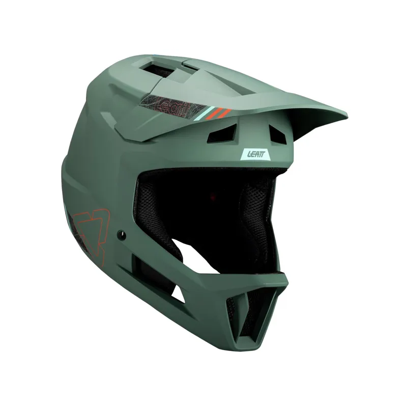 Leatt Gravity 1.0 MTB Full Face Helmet Teal