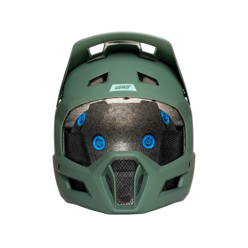 Leatt Gravity 1.0 MTB Full Face Helmet Teal-4