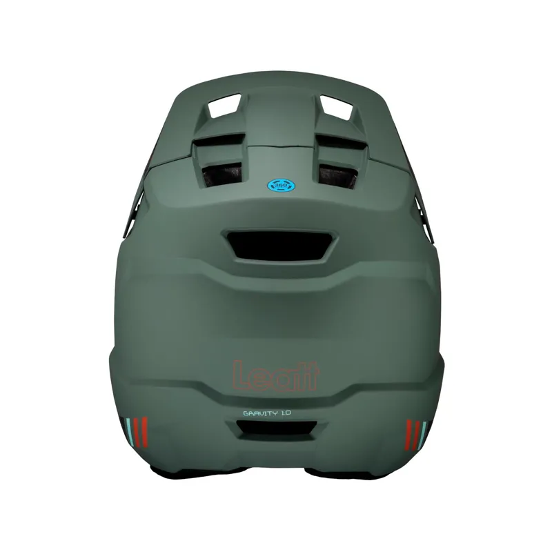 Leatt Gravity 1.0 MTB Full Face Helmet Teal-3