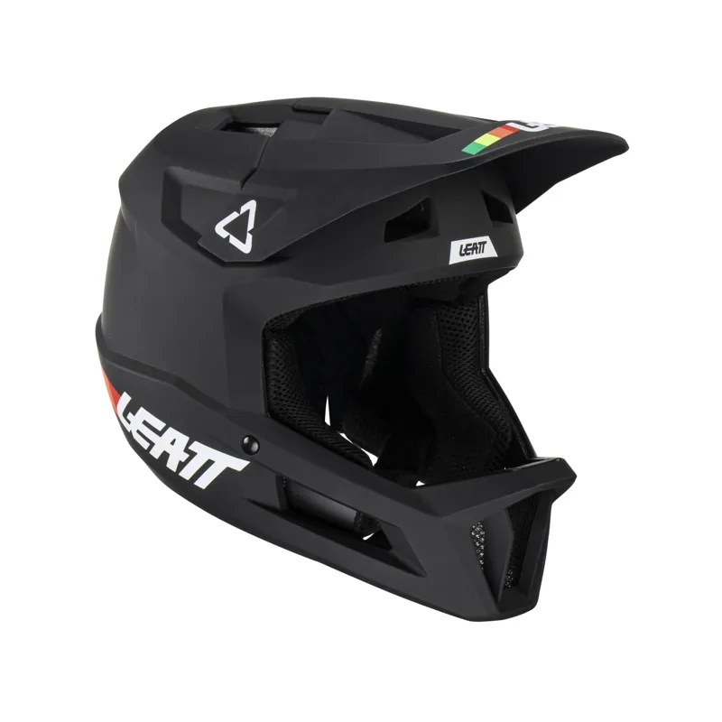 Leatt Gravity 1.0 MTB Full Face Helmet Black 
