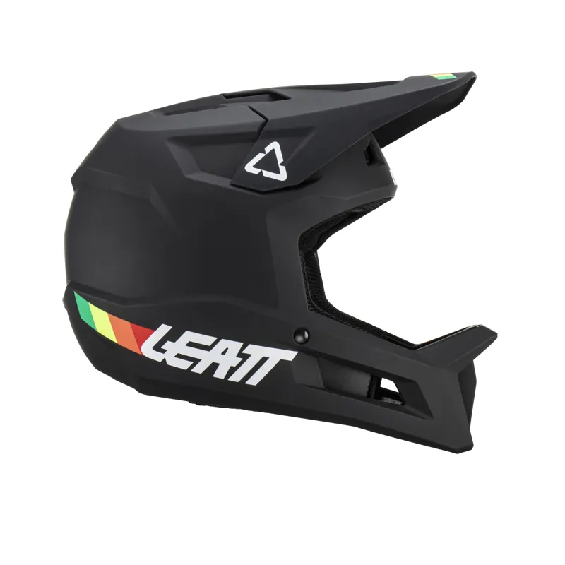 Leatt Gravity 1.0 MTB Full Face Helmet Black -2
