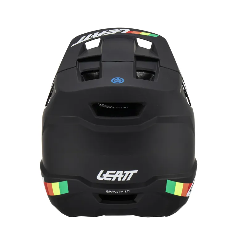 Leatt Gravity 1.0 MTB Full Face Helmet Black -5