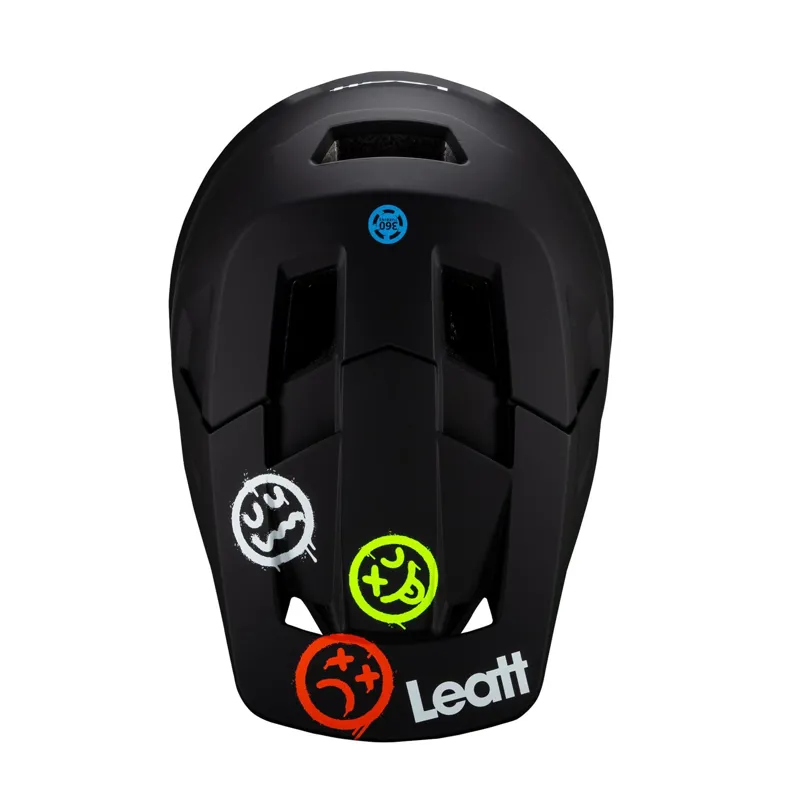 Leatt Gravity 1.0 Full Face Kids MTB Helmet Jr Black-5