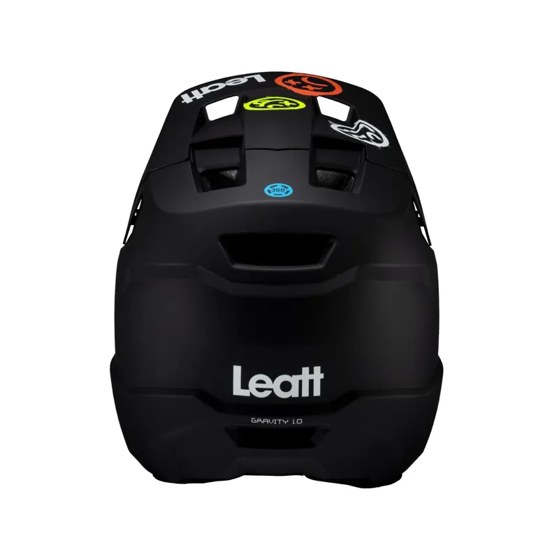 Leatt Gravity 1.0 Full Face Kids MTB Helmet Jr Black-3