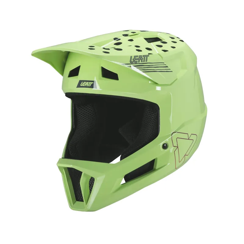 Leatt Gravity 1.0 Full Face Kids MTB Helmet Jr Mojito-1