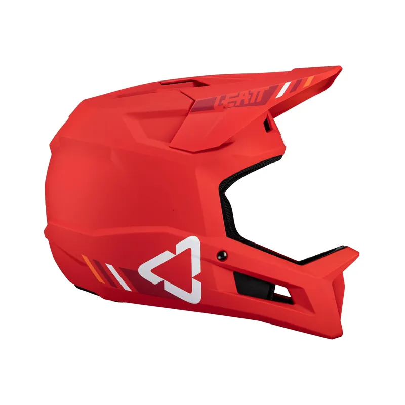 Leatt Gravity 1.0 Full Face Kids MTB Helmet Jr Fire-3