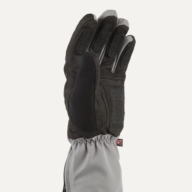 Sealskinz Marsham Waterproof Cold Weather Reflective Gloves Grey-1