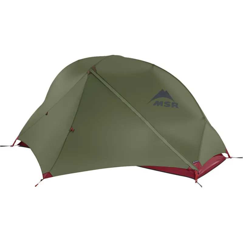 MSR Hubba NX 1 Person Backpacking Solo Tent Green-1