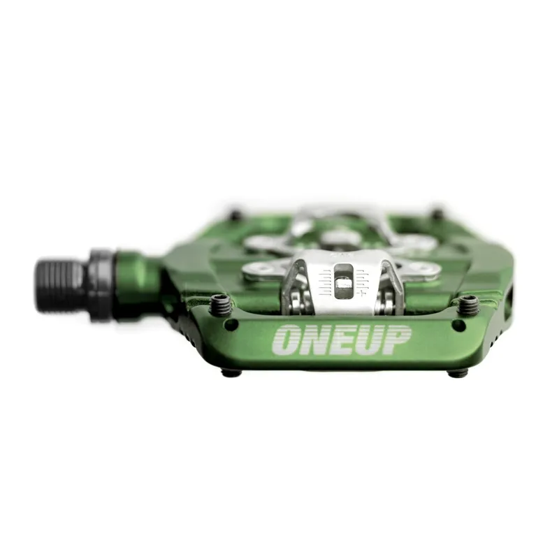 OneUp Clip Pedals Dark Green-2