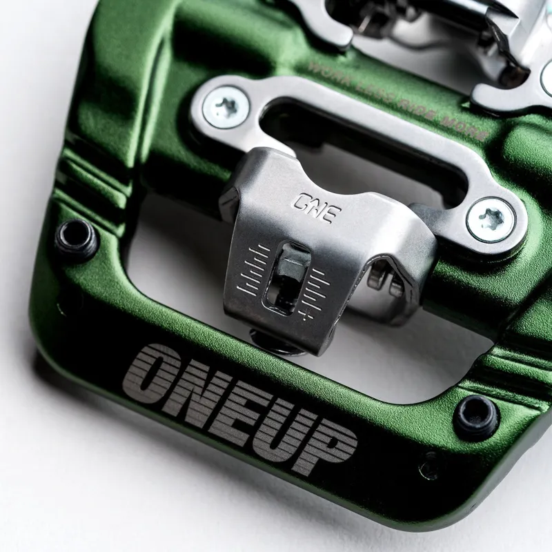 OneUp Clip Pedals Dark Green-3