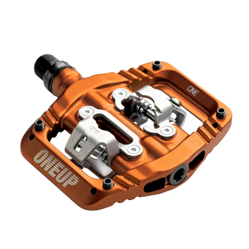 OneUp Clip Pedals Orange-1