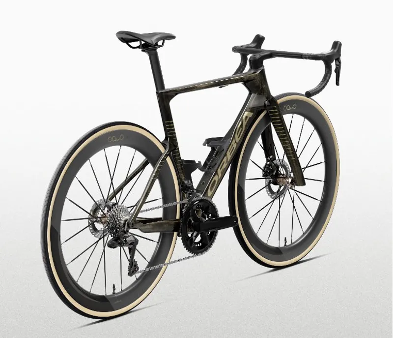 Orbea Orca Aero M20i LTD Road Bike 2027 Magic Gold C. View/Titanium-2