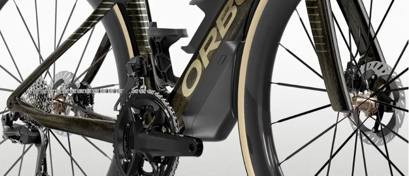 Orbea Orca Aero M20i LTD Road Bike 2027 Magic Gold C. View/Titanium-3