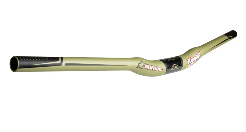 Renthal V1 Fatbar Lite Carbon 31.8mm 740 x 20mm Ltd Edition AluGold-1
