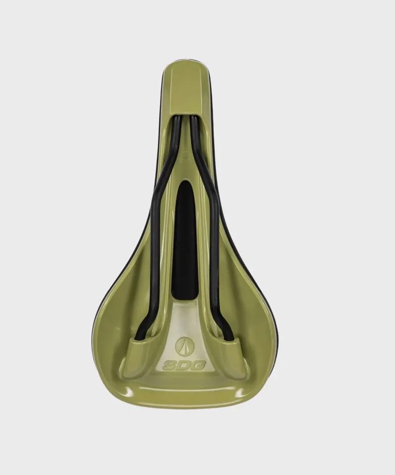SDG Bel Air 3.0 Lux-Alloy Rail Saddle Olive/Black-1