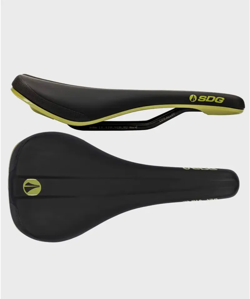 SDG Bel Air 3.0 Lux-Alloy Rail Saddle Olive/Black