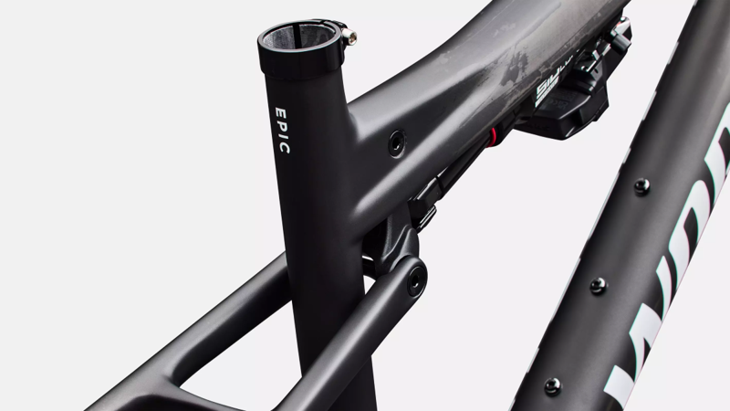 Specialized Epic 9 Frameset 2027 Satin Carbon/Metal White Silver-4