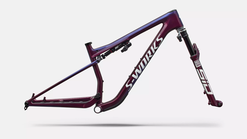 Specialized Epic 9 Frameset 2027 Bordeaux/Blue/White Silver
