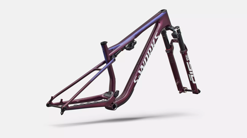 Specialized Epic 9 Frameset 2027 Bordeaux/Blue/White Silver-2