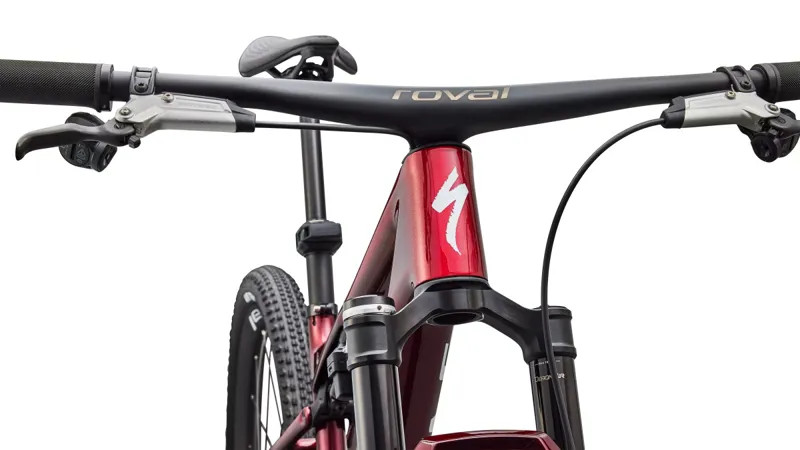Specialized S Works Epic 9 Mountain Bike 2027 Red Tint Pearl/White Silver-4