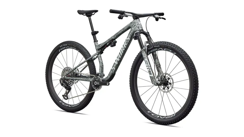 Specialized S Works Epic 9 Mountain Bike 2027 Obsidian Impasto/White Silver-1