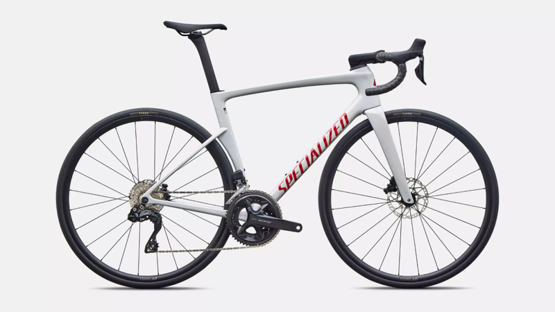Specialized Tarmac SL9 Comp Shimano 105 Di2 Road Bike 2027 Gloss Dolomite/Dlmmet/Cayenne