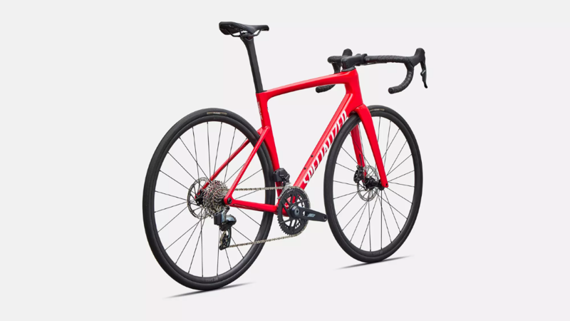 Specialized Tarmac SL9 Comp SRAM Rival AXS Road Bike 2027 Gloss Vivid Red/White-2