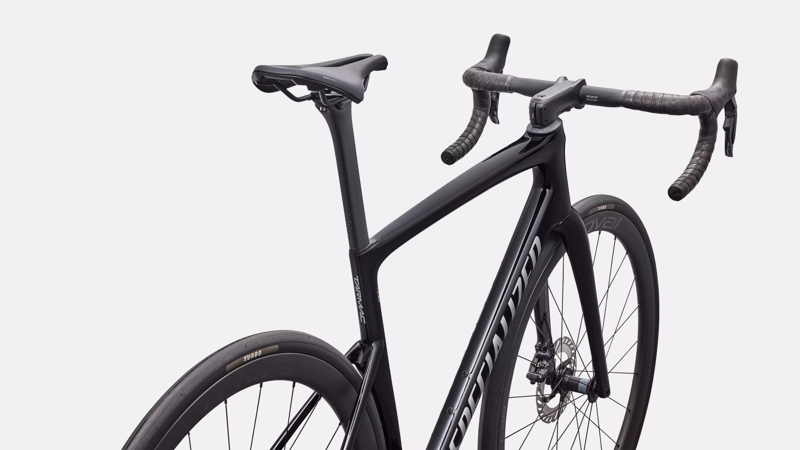 Specialized Tarmac SL9 Expert Shimano Ultegra Di2 Road Bike 2027 Gloss Black/Silver Dust-3
