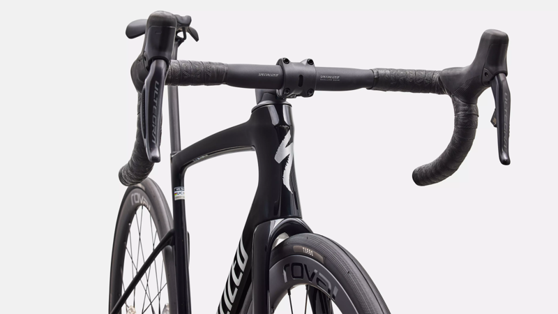 Specialized Tarmac SL9 Expert Shimano Ultegra Di2 Road Bike 2027 Gloss Black/Silver Dust-4