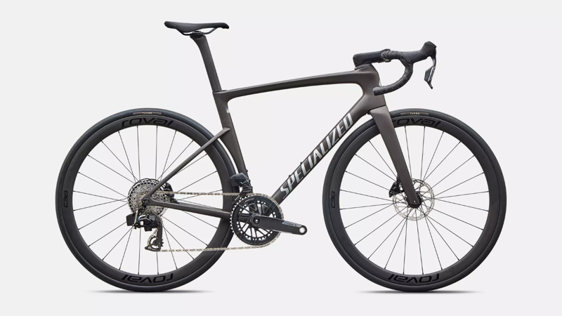 Specialized Tarmac SL9 Expert SRAM Force AXS Road Bike 2027 Satin Warm Smoke/Silver Dust