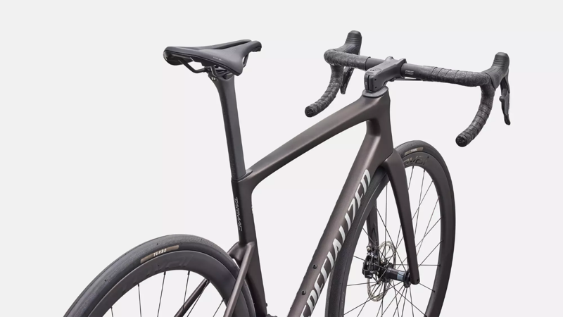 Specialized Tarmac SL9 Expert SRAM Force AXS Road Bike 2027 Satin Warm Smoke/Silver Dust-4