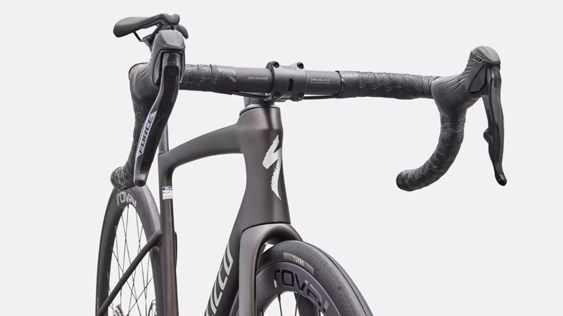 Specialized Tarmac SL9 Expert SRAM Force AXS Road Bike 2027 Satin Warm Smoke/Silver Dust-3