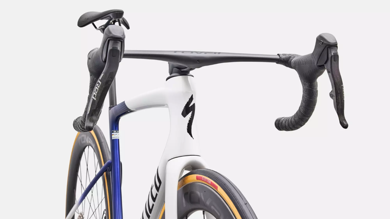 Specialized Tarmac SL9 S-Level SRAM RED AXS Road Bike 2027 White/Majesty Blue/Obsidian-3