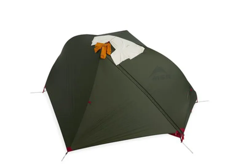 MSR Hubba Hubba 1 Person Solo Bikepacking Tent Green-5