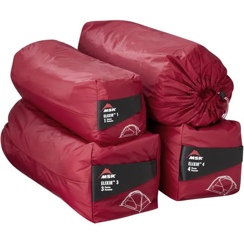 MSR Elixir 1 Person Solo Backpacking Tent Grey-4