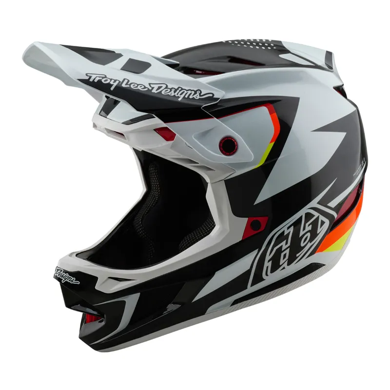Troy Lee Designs D4 Carbon MIPS Full Face Helmet Optic Black