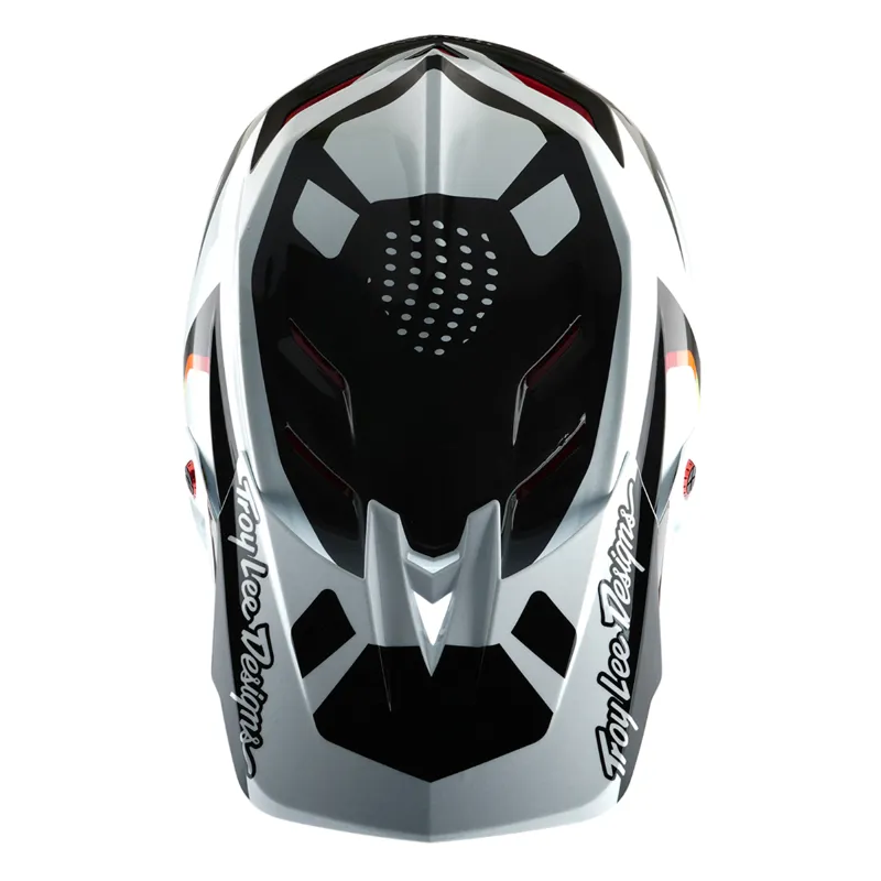 Troy Lee Designs D4 Carbon MIPS Full Face Helmet Optic Black-7