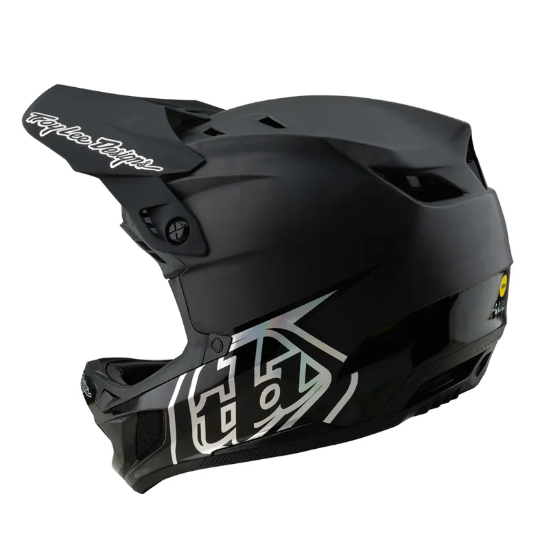 Troy Lee Designs D4 Carbon MIPS Full Face Helmet Stealth Black-2