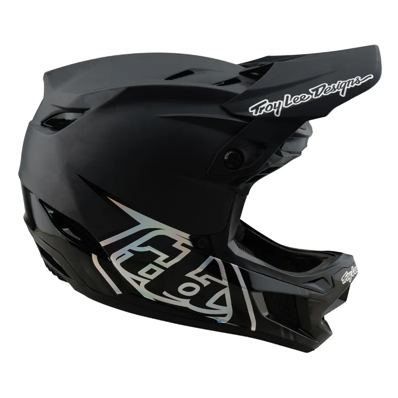 Troy Lee Designs D4 Carbon MIPS Full Face Helmet Stealth Black-5