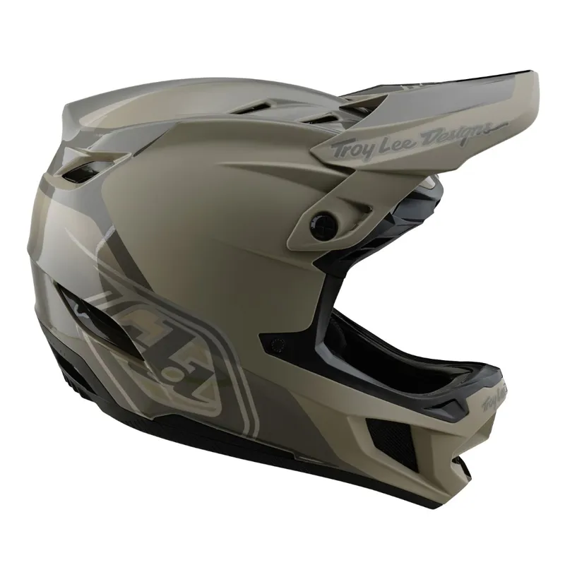 Troy Lee Designs D4 Polyacrylate Full Face MTB Helmet Shadow Timber-5