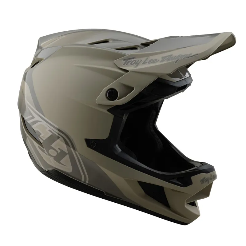 Troy Lee Designs D4 Polyacrylate Full Face MTB Helmet Shadow Timber-6