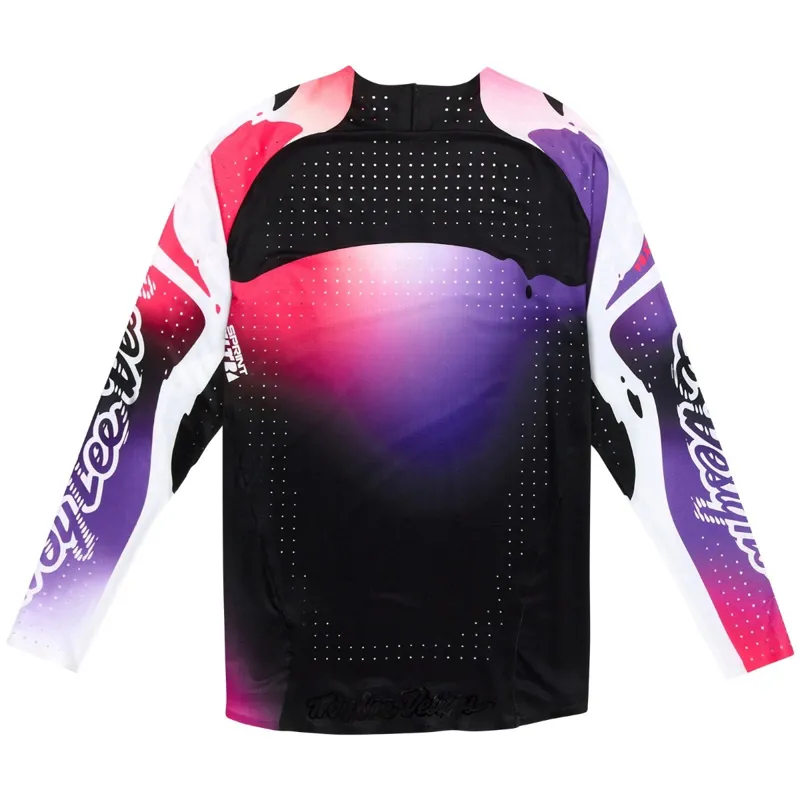 Troy Lee Designs Sprint Ultra Drip LS MTB Jersey Drip Purple-1