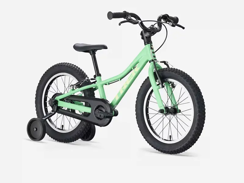 Trek Precaliber 16 Freewheel Kids Bike 2027 Green Flash-1