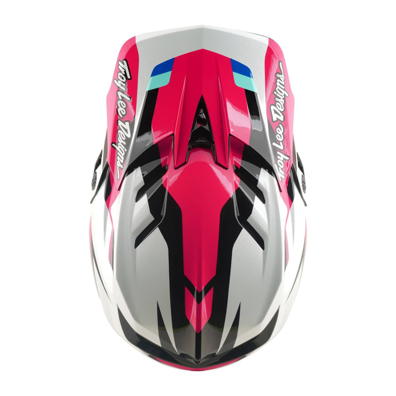 Troy Lee Designs D4 Polyacrylate Full Face MIPS MTB Helmet Roamer Magenta-7