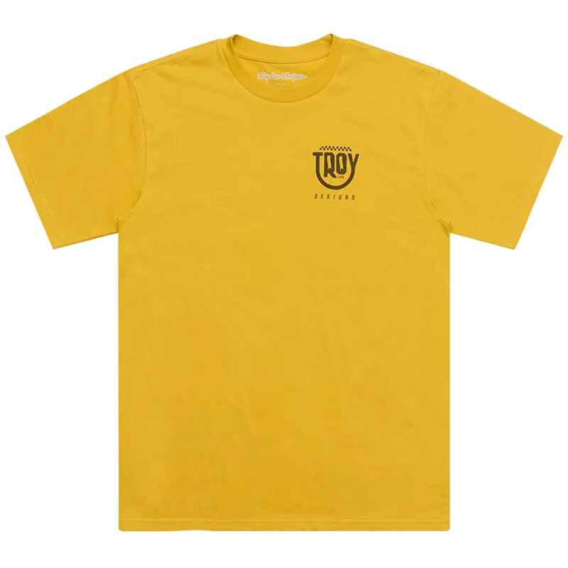Troy Lee Designs Smiley SS Tee Shirt Gold